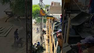 How to make Concrete Lantern Slabs malik arif construction concrete work pakistan [upl. by Lorrac]