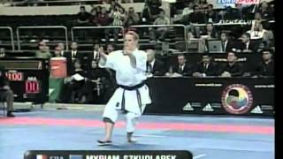 WKF  Shotokan Kata Unsu by Myriam Szkudlarek [upl. by Marzi]