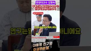 무용전공공대교수 한양대 김형숙 shorts 추천 국회 국정감사 과방위 한양대 김형숙 한국 대통령 윤석열 RampD예산삭감 과학기술 AI 정치 뉴스 실시간 [upl. by Nanahs]