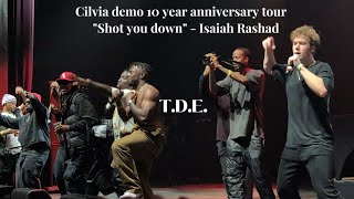 Isaiah Rashad performs quotShot You Downquot Live W fans in Los Angeles CA  020424 [upl. by Arayt]