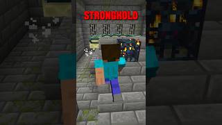 Who Made The Stronghold in Minecraft   minecraftmysteries minecraftshorts minecrafttheories [upl. by Oiliduab994]