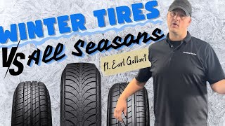 Winter Tires vs All Seasons Which is better [upl. by Eiliah]