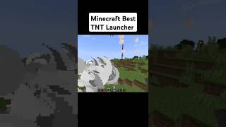 Minecraft Best TNT Launcher shorts youtubeshorts trending [upl. by Gerrard]