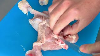 How to Debone a Chicken Leg [upl. by Eustache]