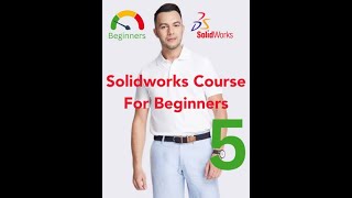 Lesson 5 Solidworks Unit System Solidworks course for beginners [upl. by Alodie856]