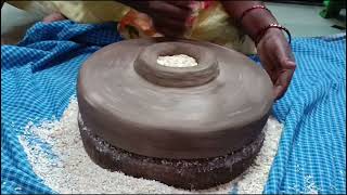 making Jonna rava old style thiragali Traditional Grinding Stone [upl. by Furey165]