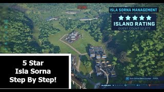 Jurassic World Evolution How To 5 Star Isla Sorna Step by Step WalkthroughTutorial EP 1 [upl. by Aniteb192]