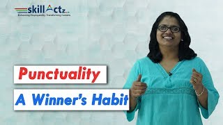 Punctuality  A Winner’s Habit  skillActz  Personality Development Training [upl. by Joyce63]