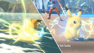 344 Volt Tackle  Legends Arceus VS Scarlet [upl. by Elitnahc]