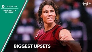 Top 5 Biggest Davis Cup Upsets  Nadal Philippoussis and the Miracle in Lyon  ITF [upl. by Lindell]