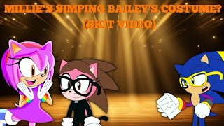 Millie Simps For Baileys Costume Skit FT Millie And Bailey [upl. by Katina]