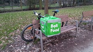 Bolt Food  kolik si vyděláte za celý den [upl. by Yzzik752]