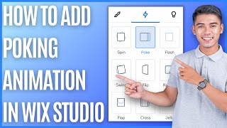 How to Add Poke Animation in Wix Studio Quick Guide [upl. by Jillayne]