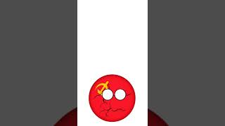 USSR COLLAPSE EDIT geography countryballs sovietunion edit shorts [upl. by Aihsinyt]