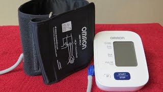 Blood Pressure Monitor and Cuff ReviewOmron Model BP710N [upl. by Nimsay]