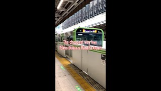 The cheapest way from Tokyo Station to Haneda Airport [upl. by Nauaj]