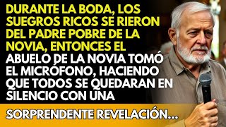 Los suegros millonarios se rieron pero cuando él tomó el micrófono [upl. by Elleiand]