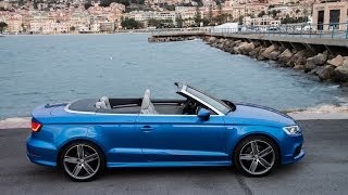 New Audi A3 Cabriolet in Monaco  Autogefühl Autoblog [upl. by Atiuqal]