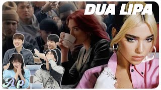 The current trendsetter✨ Reactions of mesmerized Koreans watching Dua Lipas dazzling MV ｜asopo [upl. by Ahsanat]