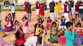 Dance by grade 1 to grade 4 Sankranthi celebration [upl. by Gerda]