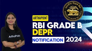 ALL ABOUT RBI GRADE B DEPR 2024 EXAM  DEPR Notification 2024  Vacancies  Strategy  Eligibility [upl. by Nagem538]