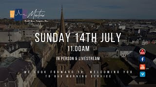 Sunday 14th July 2024  Morning Service LiveStream  1050am Start [upl. by Bartel]