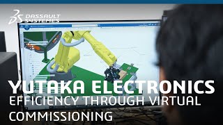 Yutaka Electronics  Efficiency Through Virtual Commissioning  Dassault Systèmes [upl. by Gnaoh]