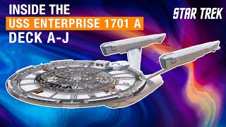 Star Trek Inside the USS Enterprise NCC1701ARefit Deck AJ [upl. by Blanchard]