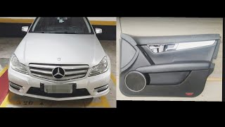 Como desmontar o forro de portas do Mercedes C180 [upl. by Asiulana]