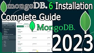 How to Install MongoDB 704  MongoDB Compass MongoDB shell on window 10  11 in hindi  2024 [upl. by Amlez]