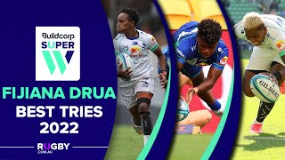 Best Fijiana Drua Tries  Super W 2022 [upl. by Loma]