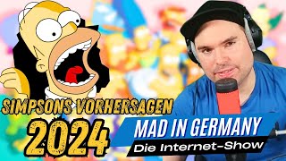 Heftige Simpsons Vorhersagen für 2024 [upl. by Eillehs]