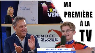 Comment je me retrouve avec Jean René BERNAUDEAU et Arnaud BOISSIERES à la télé pour le VENDEE GLOBE [upl. by Ysnat454]