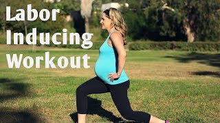 10 Minute Labor Inducing Workout Exercises to Prepare Your Body For Labor amp Delivery [upl. by Namron578]