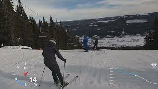 Trysil ski  Black 76 [upl. by Ilrebmyk]