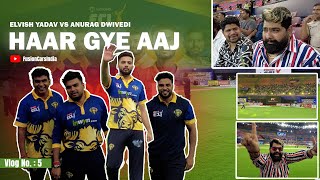 aaj din nhi tha humara 🥲 Elvish Yadav vs Anurag Dwivedi 🏆 vlog5 TheSocialFactory AnuragDwivedi [upl. by Ahtimat]