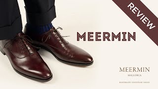 Meermin Mens Dress Shoe Review Linea Maestro Oxfords amp 11414 Suede Loafers [upl. by Nogam]