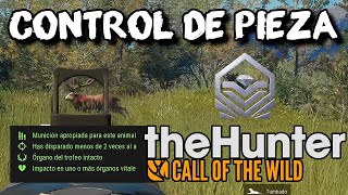 🟢CONTROL DE PIEZA Y ANIMALES DE MÁXIMA PUNTUACIÓN🟢  TUTORIAL 2 THE HUNTER CALL OF THE WILD [upl. by Ragan]