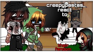 •creepypastas react to their fandom• [upl. by Sairtemed]