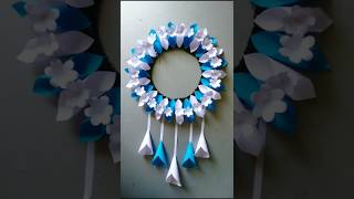 Beautiful wall hanging craft ideas shortsh youtubeshorts viralshortsh diy roomdecor [upl. by Aicilif]