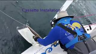 2018 Pacific Cup  Emergency Rudder Test  SV Free [upl. by Longan]