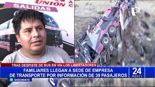 Ayacucho investigan accidente de bus interprovincial que dejó 23 muertos y 15 heridos [upl. by Gerick]