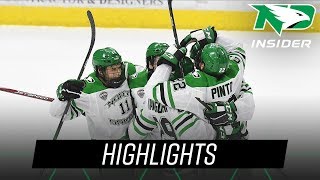 UND Hockey  Highlights vs Miami  Game 1  110819 [upl. by Hesta]