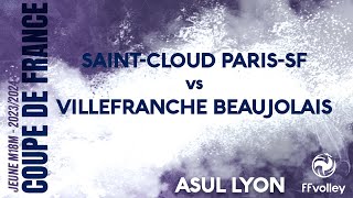 2024 CDF M18M  SAINTCLOUD vs VILLEFRANCHE  tour préliminaire [upl. by Arden]