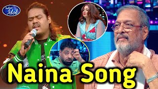 PRIYANGSHU DUTTA के NAINA Song को सुनकर Judges हुए Emotional 😑  Nana Patekar  Indian Idol 15 Promo [upl. by Suchta639]