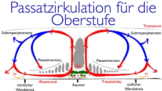 Die Passatzirkulation als Oberstufenversion [upl. by Kcirdot431]