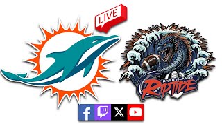 8u NYFL Superbowl  Central Valley Dolphins vs River Islands Riptide [upl. by Ahsyas]