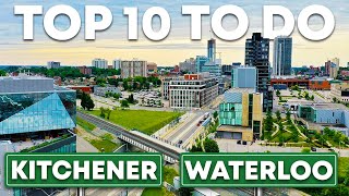 Top 10 Things to Do in Kitchener Waterloo Ontario  INSIDER GUIDE [upl. by Rodi]