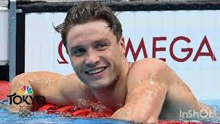 Paris 2024 swimming Bobby Finke sets new world record to win gold in men’s 1500m freestyle final [upl. by Maxim]