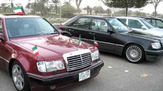 MERCEDESBENZ CLUB W124 500EE500 KUWAIT 2 [upl. by Adnylem678]